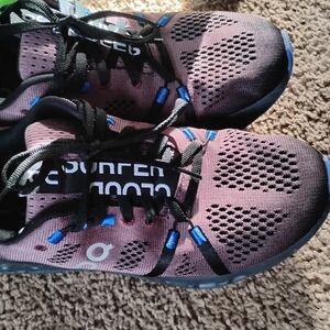 On Running Lightweight Purple Mesh Running Shoes